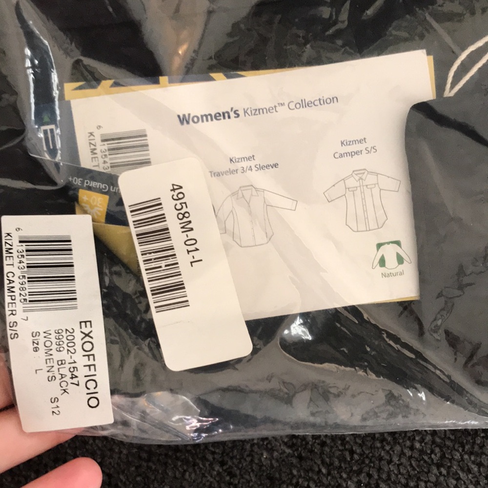 Brand New Kizmet Camper Hiking Shirt!
